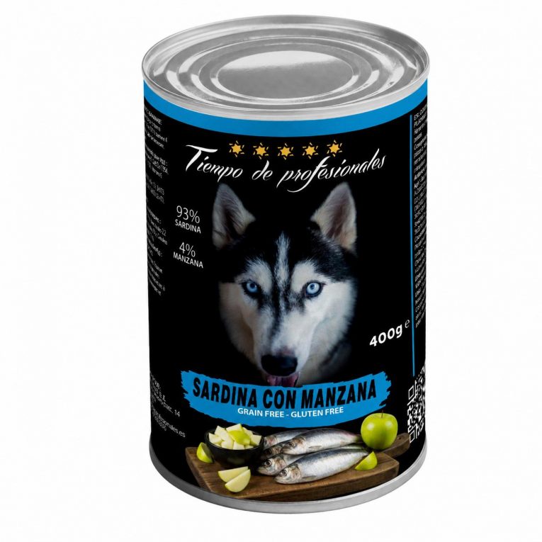Tiempo de Profesionales lata sardina con manzana 400gr
